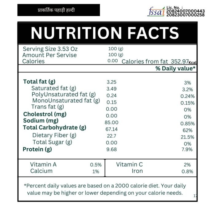 RISHIBHOOMI NATURAL PAHARI HALDI 3 RISHIBHOOMI NATURAL PAHARI HALDI 3