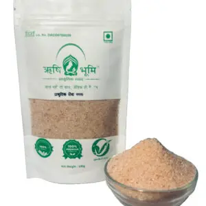 Rishi Bhoomi Natural Himalayan Pink Rock Salt / ऋषिभूमि प्राकृतिक हिमालयन गुलाबी सेंधा नमक / 100% Pure / Solar Dried & Cold Pressed | Pack of 200 gram