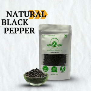 Natural Black Pepper ( काली मिर्च ) || 100g || Rishi Bhoomi Natural Farming pvt. ltd.